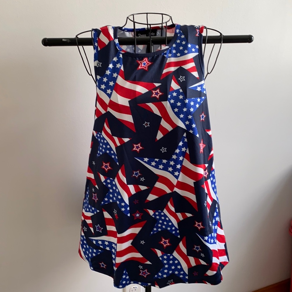 Patriotic tank